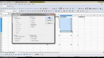 Pegado especial en Calc
