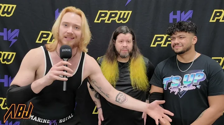 ABJ Backstage at PPW Expedition with Ricky Harway and Troy Tresdin 