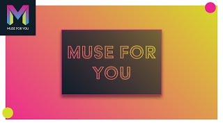 Gradient Text Widget | Adobe Muse CC | Muse For You