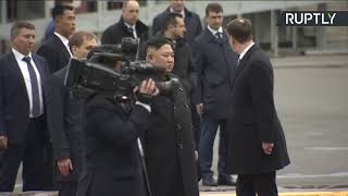 مباشر.. وصول زعيم كوريا الشمالية كيم جونغ أون إلى مدينة فلاديفستوك الروسية