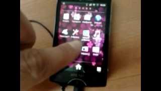 faulty sony ericsson xperia mini screenshot 5
