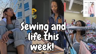 Thrift store win, $0.99 Pattern Haul + NEW diy “jacket” (Simplicity 9239)