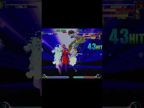 MvC2 [CTD23]: Faulty - Cable Mash Out vs HGT to Frame Perfect AHVB Punish Murks Magneto .:2.28.26:.