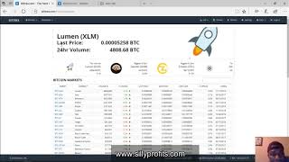 Bittrex tutorial for Beginners