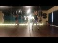 Waiting Game - Banks Beginner Pole Dance and Floor Routine 8-12-16
