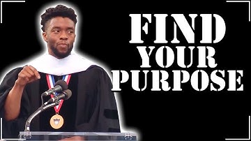 FIND YOUR PURPOSE! - Chadwick Boseman | Motivational Speech