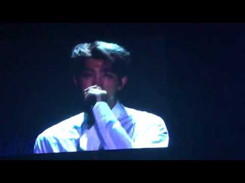 [170329] BTS The Wings Tour in Chicago - Reflection (Rap Monster Solo) Fancam - YouTube