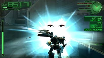 armored core last raven portable vr arena rank 28 A.U.Rick