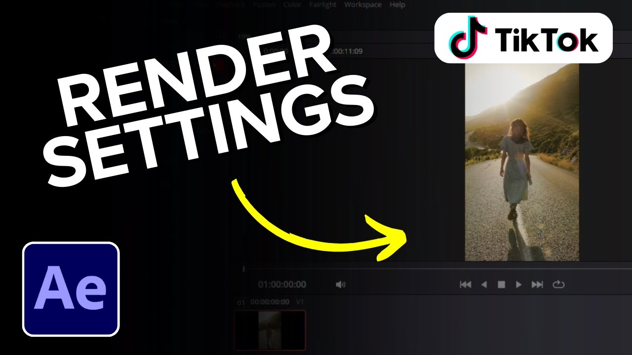 After Effects: Best Render Settings for TikTok - YouTube