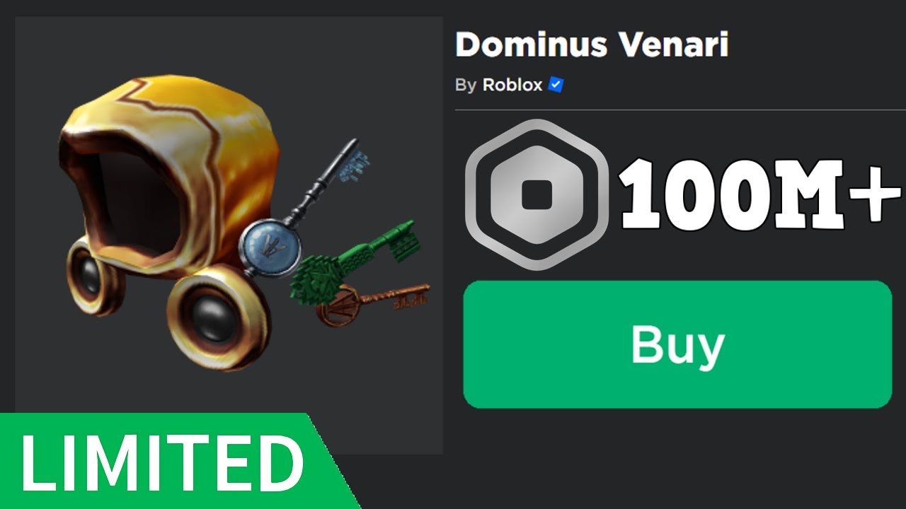 New Fake Dominus Venari on Roblox UGC! CHEAP! 