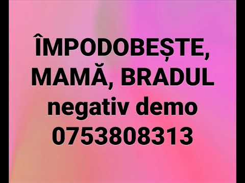 Impodobeste, mama, bradul - negativ