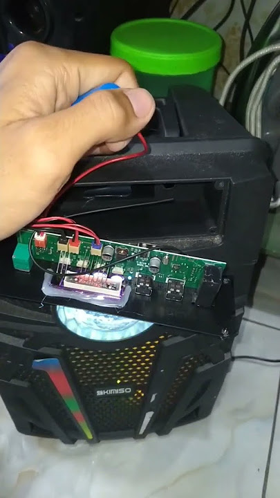 Servis Speaker Kimiso Agar Normal Kembali