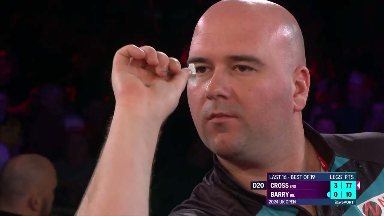 Rob Cross vs Keane Barry | UK Open 2024 | PDC Darts Full Match Replay