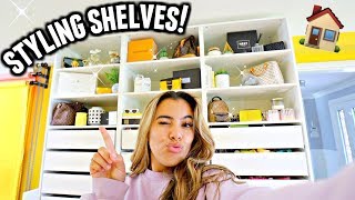NEW HOME DECOR! Styling My Purses On My Studio Shelves! ✨ ✨ ✨