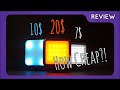 10$ Andoer VS 20$ Ulanzi RGB LIGHT Review - Cheapest Budget Options?