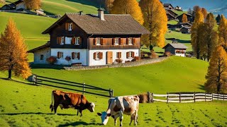 🇨🇭 GRINDELWALD, SWITZERLAND, Heavenly Beautiful Village, Walking Tour 4K