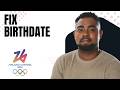 How to Set Your Date of Birth in Olympic Games App (2026 Guide)