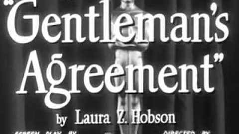 Gentleman's Agreement (1947) - Trailer