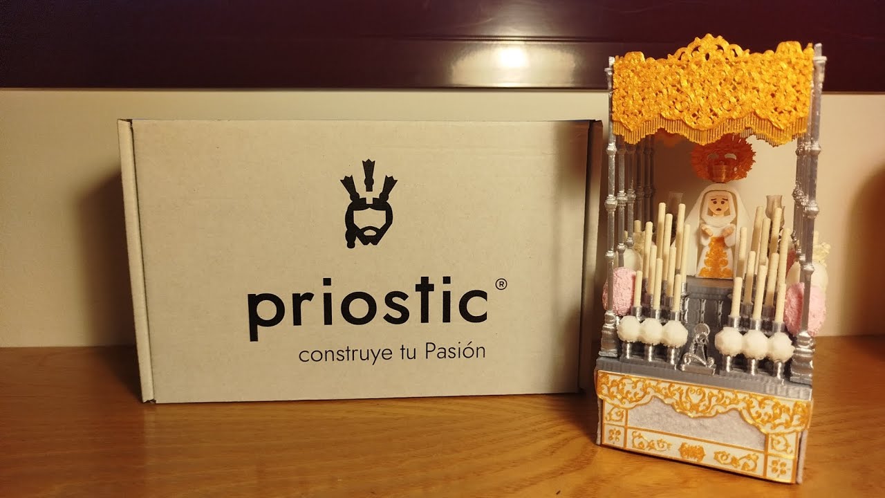 Montando paso de palio malla blanca|Priostic 