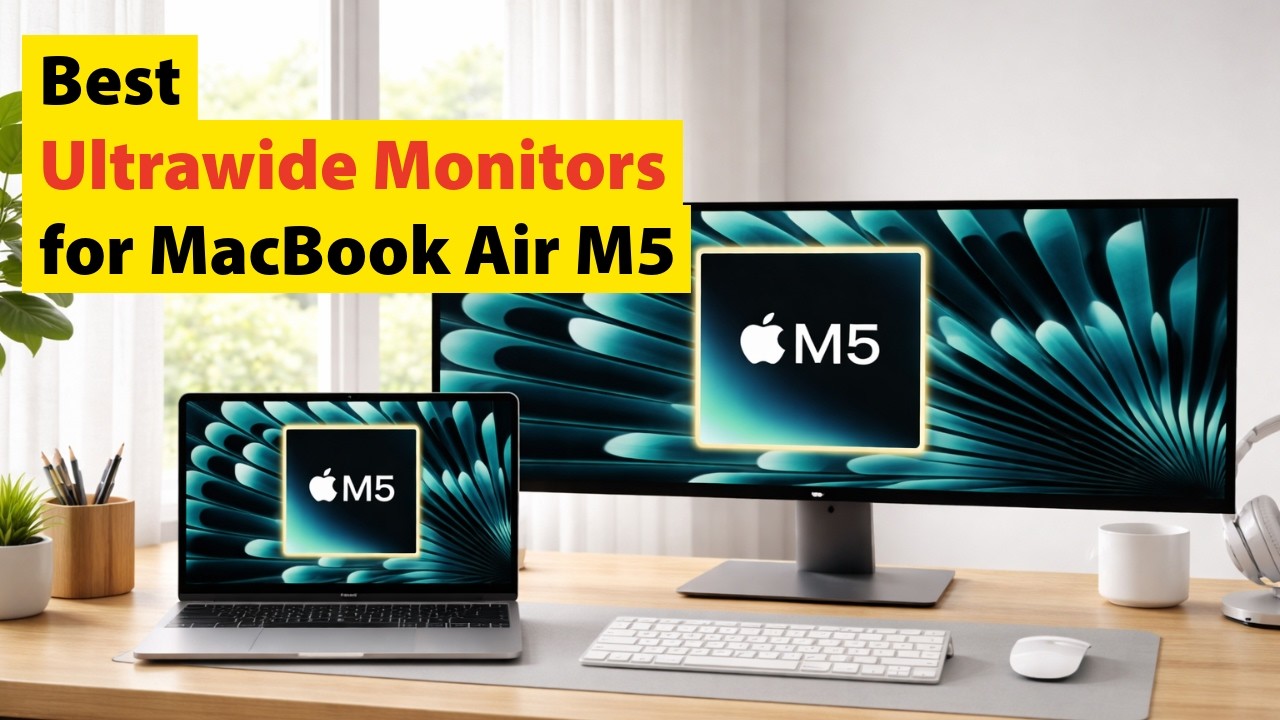 The Best Ultrawide Monitors for MacBook Air M5 2026 - YouTube