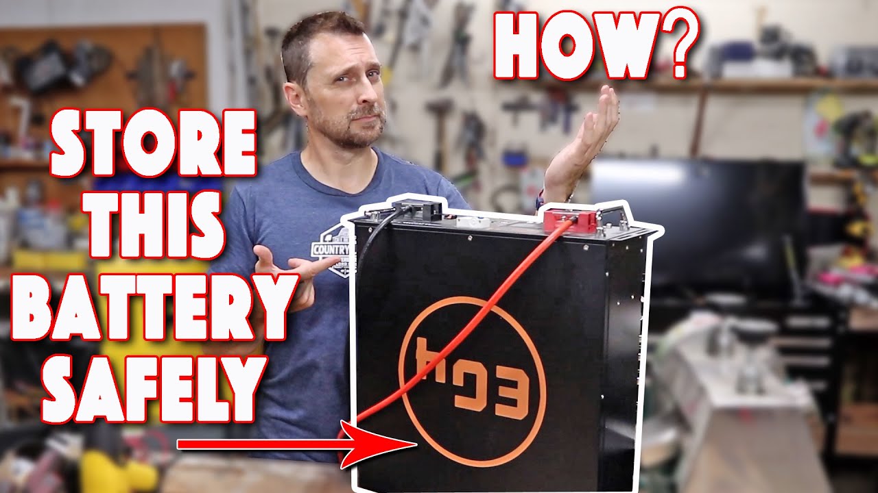 How To Store Lithium (Lifepo4) Batteries When Not In Use (Safe Storage)