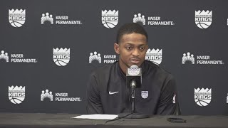 'Definitely a blessing' | De'Aaron Fox on 10,000 career points, first win of the season