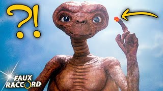 Les Erreurs du film E.T. l'extraterrestre (Avec une belle gamelle en vélo !)