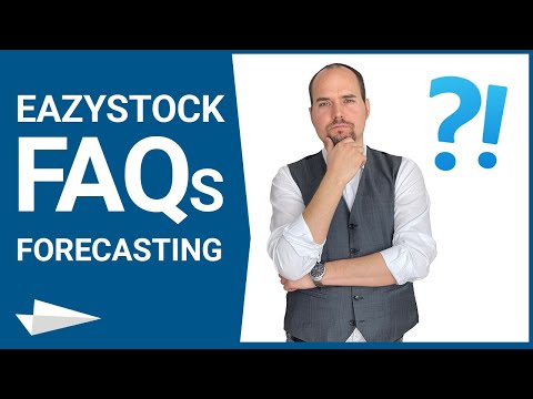 EazyStock FAQ: 7 häufige Fragen - Prognosen und Bedarfsplanung