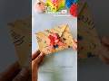 💌 This  doesn't need tools 😱 No scissors No Glue #diy #shorts #aesthetic #envelope #fyp #innovation
