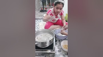 nấu chè trôi nước. cúng rằm tháng 10.#112.😊