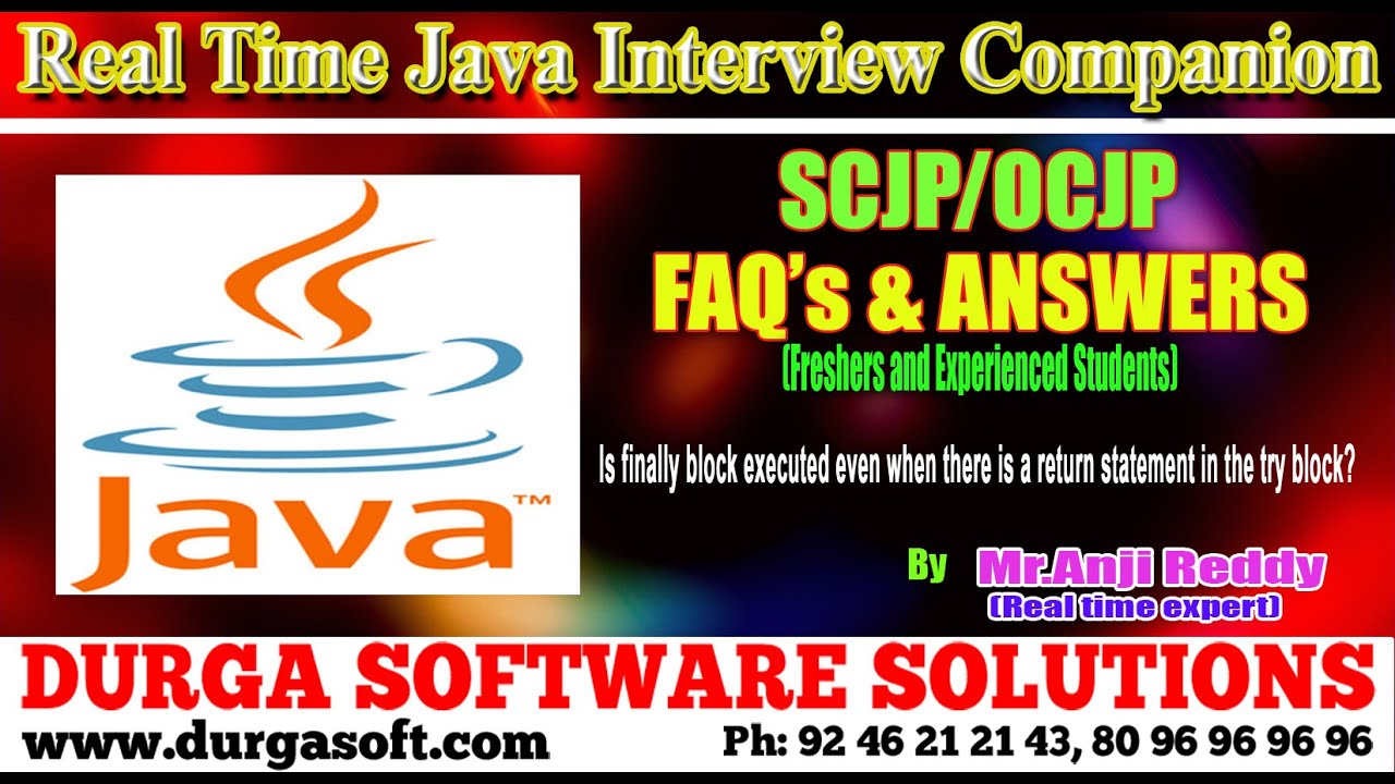 Is finally block executed even when there is a return statement in the