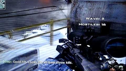 Call of Duty Modern Warfare 2 Spec Ops: Sniper Fi Veteran Part 1