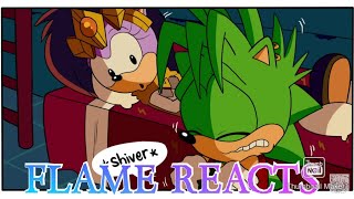 FLAME, MANIC,AND ALEENA REACTS TO 'OPERATION: SANDSTORM SONIC UNDERGROUND COMIC DUB' 💗💗