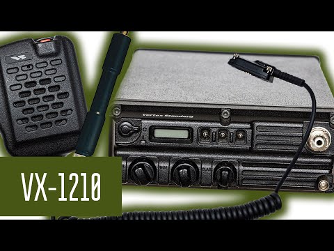 Vertex Standard VX1210. Mobile HF radio. HF Manpack radio. Radio communication from the field.