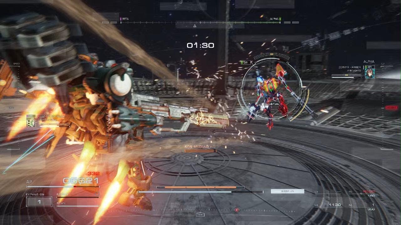 Armored Core 6 PvP - Heated lead storm