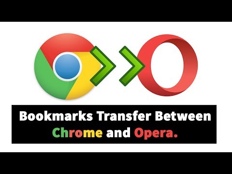 Video: Cara Mentransfer Bookmark Ke Opera