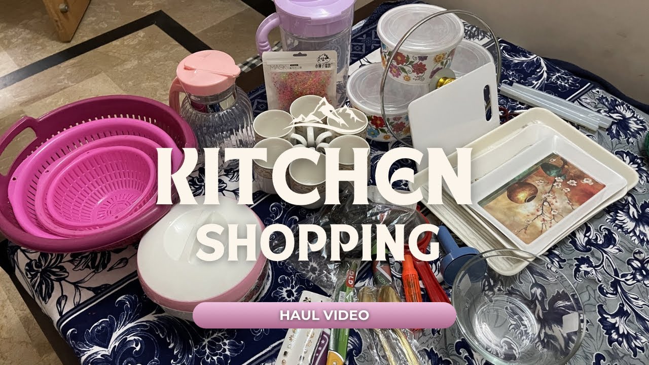 KITCHEN SHOPPING HAUL VIDEO PART 2
