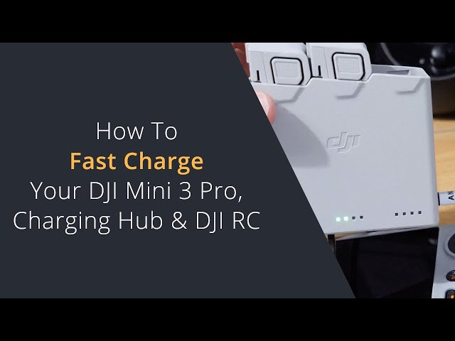 Every Way to Charge Your DJI Mini 3 Pro Drone