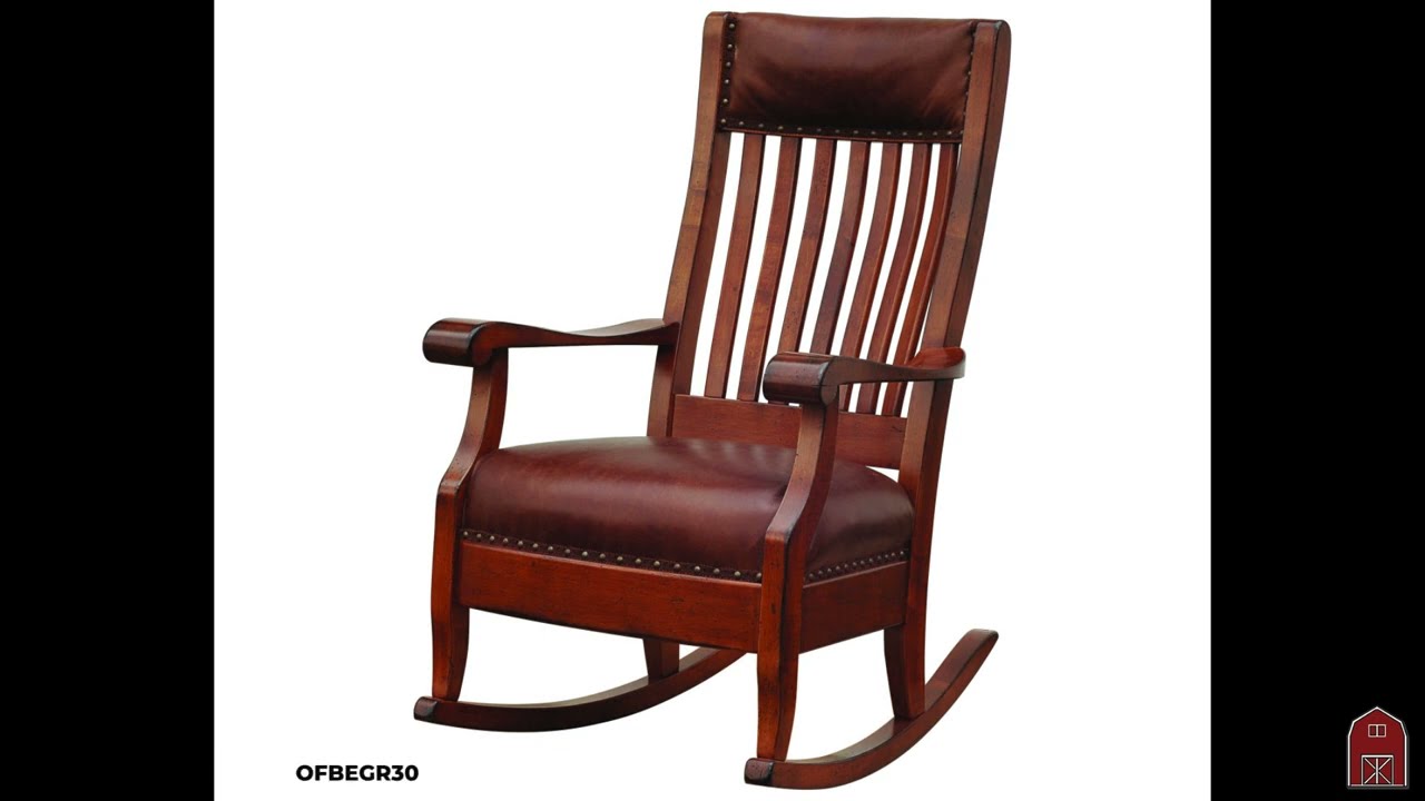 Hand Made ROCKERS & LOUNGE CHAIRS American Built in Oak Maple Cherry Walnut! Comfort Beyond Measure!