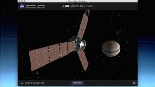NASA's Eyes App: See Juno Get to Jupiter