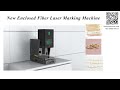 BEC LASER New Enclosed Fiber Laser Marking Machine electric door and electric z-axis