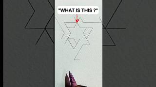 Impossible Triangle Drawing 🤯 | 3D Illusion Sketch #shorts