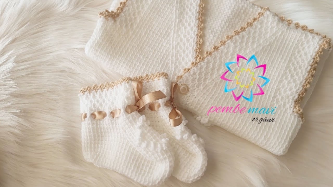 Tunus işi bebek patiği