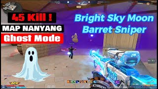 Mission Against Terror 2 (MAT) Ghost Mode 45 Kill Bright Sky Moon Barret Sniper screenshot 5
