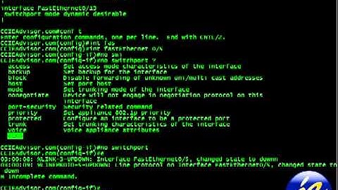 Learn how to create a routed switchport command on Cisco IOS from ccieadvisor.com