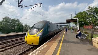 Bright And Quiet Saturday Afternoon With Andrew At Rugeley Trent Valley WCML 11/05/2024