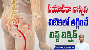 Get Relief from Sciatica Pain | Bathing Techniques | Yoga Poses | Manthena Satyanarayana Raju