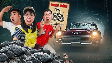 Hà Sam Thử Thách Khám Phá Hang Động Bằng Ô Tô – Phát Hiện Bí Ẩn Dưới Lòng Đất