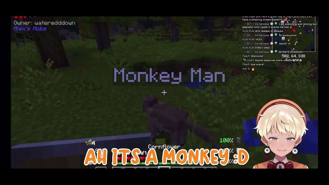 apollo being wholesome over a monkey | 