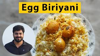 Egg Biriyani L Easy Egg Biriyani Recipe L Best Egg Biryani Recipe In Cooker L Najeeb Vaduthala